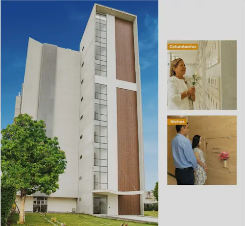 Edificio de Nichos y Columbarios en Camposanto Puente Piedra | Columbarios en lima | Nichos en Lima |