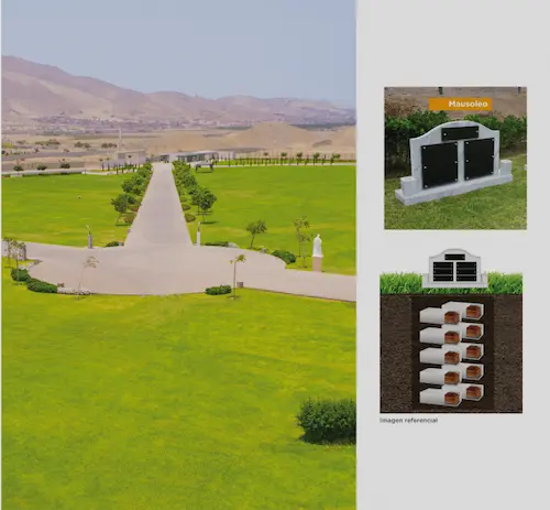 Imagen referencial de Mausoleos en Camposanto Ancón | cementerio en lima | sepulturas